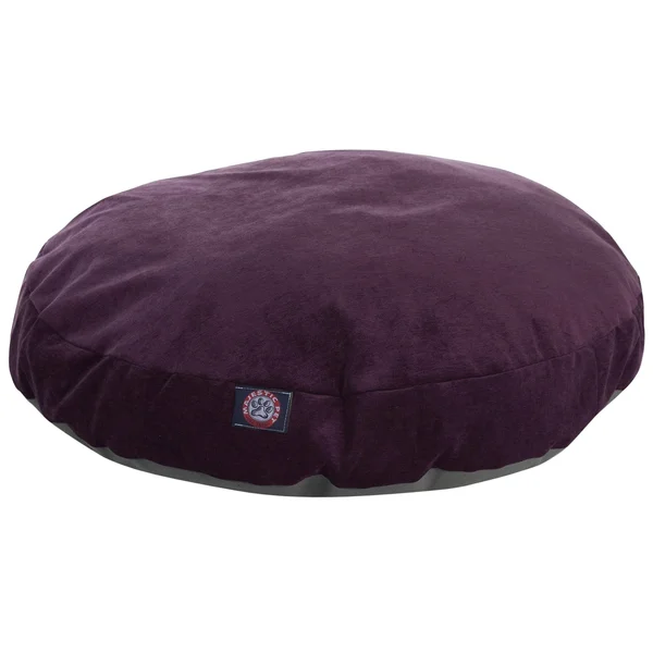 Majestic Pet Aubergine Villa Round Pet Bed Small
