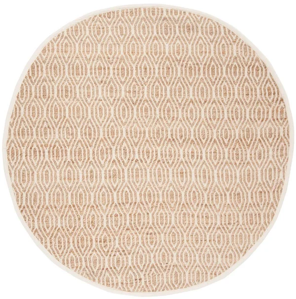 Safavieh Cape Cod CAP822I Natural Rug 6& x 6& Round