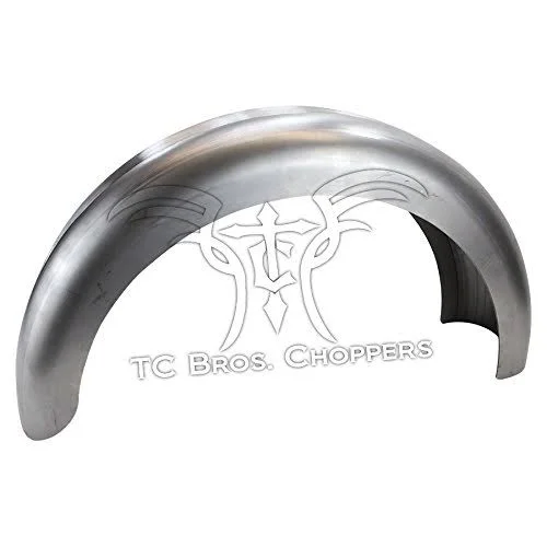 6-1 4 Wide Spun Steel Bobber Fender by TC Bros Choppers