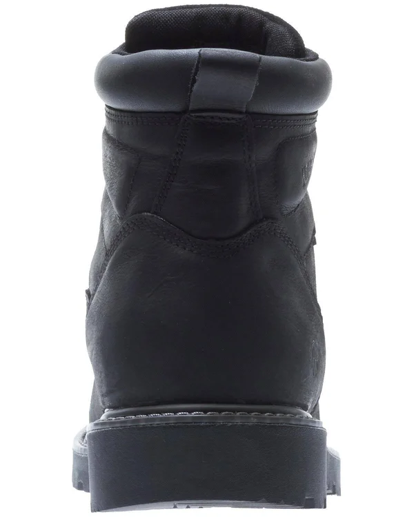 Wolverine Floorhand 6x22 Steel Toe Boot 9 Men's Black