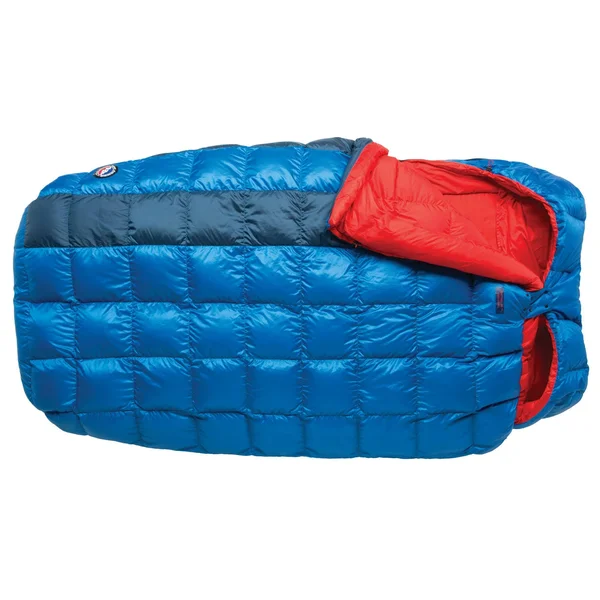 Big Agnes Sentinel 30 Double Sleeping Bag Blue/Red Double