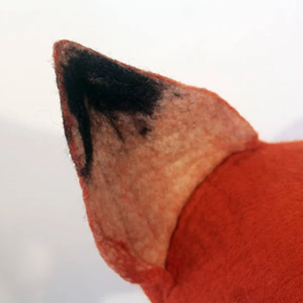 Fox Hat - Fox Hoodies, Design Hats, Winter Autumn Wool Beret Cap, Handmande Hat, Animal Hat