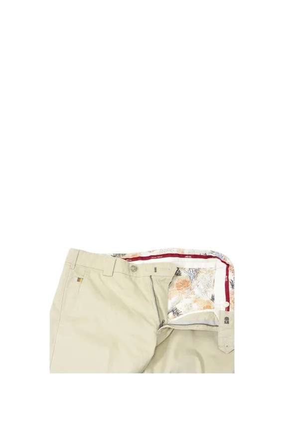 Meyer Roma Cotton Trousers Stone Size: 42w30l