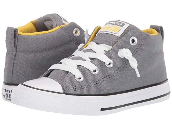 Converse Chuck Taylor All Star Street Mid (Grey Size 11) Little Kids Canvas Shoes