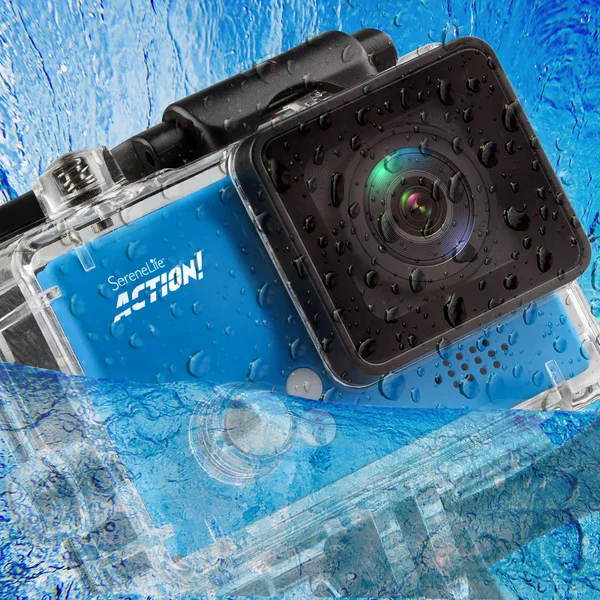 Pyle Sldv4kbl Compact Action Cam 4K Ultra HD Camera