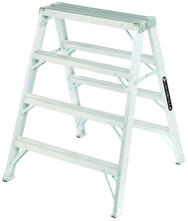 Louisville Ladder 4-Foot Aluminum Sawhorse 300-Pound Capacity L-2032-04