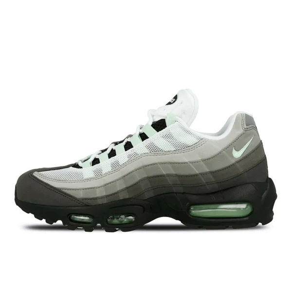 Nike Air Max 95 Granite Dust/Fresh Mint Men's Shoes, Grey/Green, Size: 8.5
