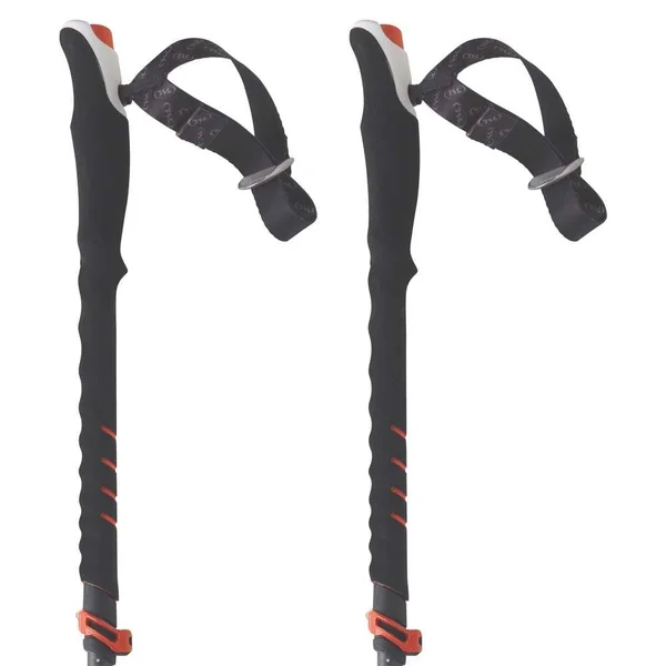 TSL Outdoor Connect Carbon 5 Cross WT Poles Orange Black (Pair)