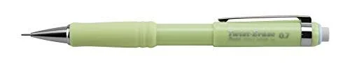 Pentel Twist-Erase III Mechanical Pencil, 0.7mm, Celadon Green Barrel, 12 Pack