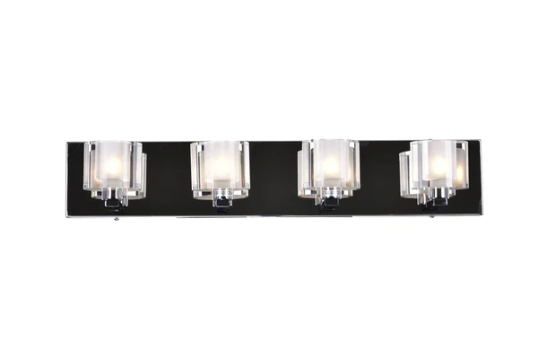 CWI Lighting 5540W25C-601 Tina 4 Light Wall Sconce with Chrome Finish