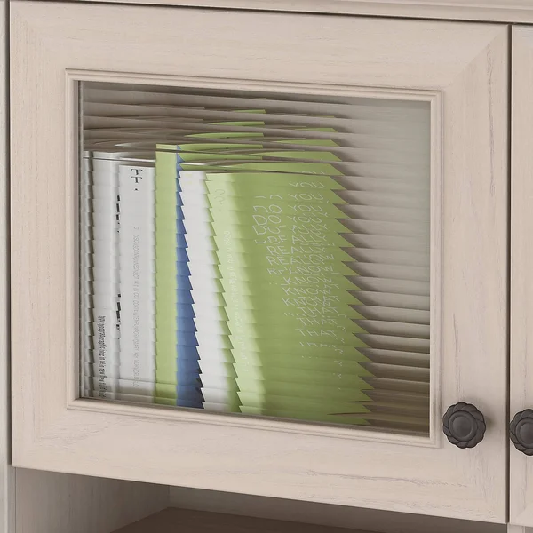 Kathy Ireland Office by Bush Volcano Dusk 68in. Hutch Driftwood Dreams