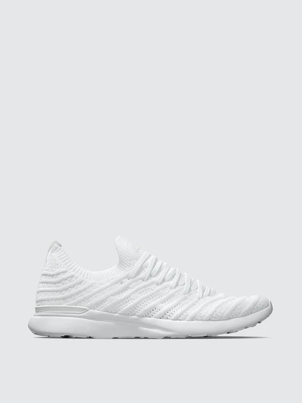 APL Men's TechLoom Wave White Shoes in Size 10 - Athletic Propulsion Labs