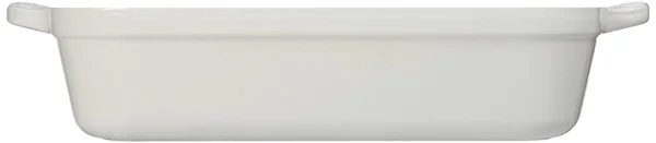 Le Creuset Signature 5.25-Quart Cast Iron Rectangular Roaster - White