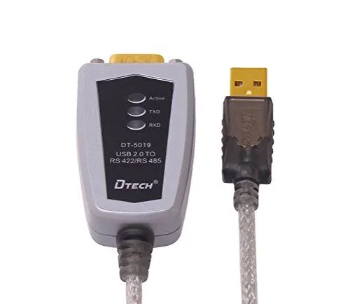 DTech 10 Feet USB to RS422 RS485 Serial Port Converter Adapter Cable with FTDI Chip Supports Windows 8 7 XP and Mac