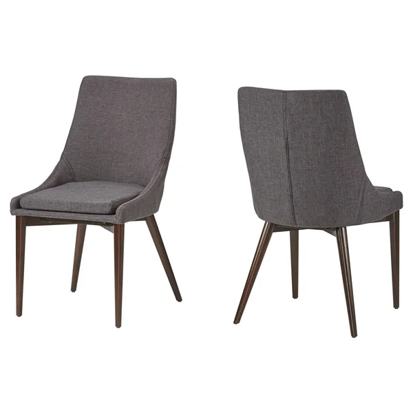 Sullivan Dining Chair Charcoal Set of 2 Inspire Q Dark Gray