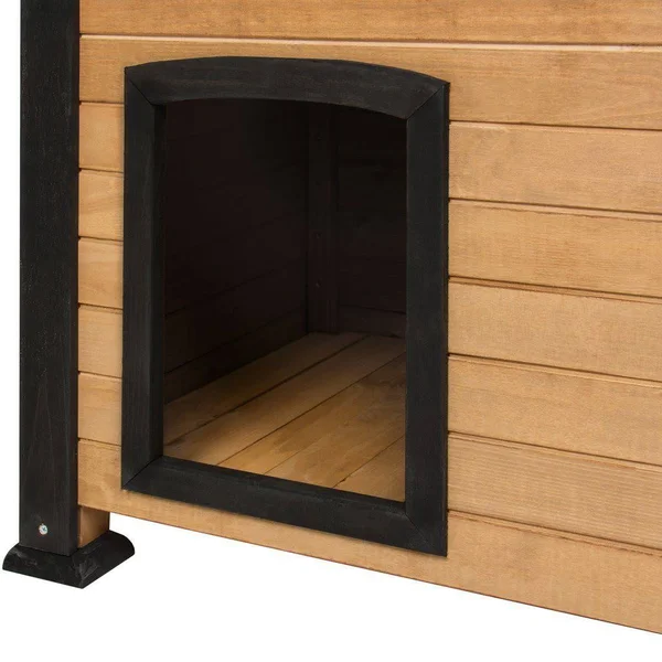 Brand 484 Indoor Outdoor Dog House Small to Medium Pet All Weather Doghouse Puppy Shelter
