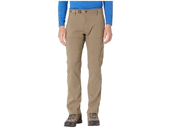 Prana Stretch Zion Straight - 38 - Mud - Men's Pants