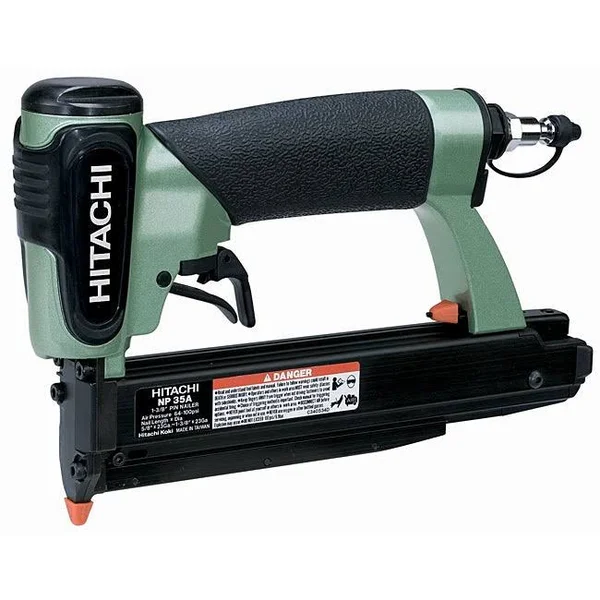 Hitachi 1-3/8-Inch 23-Gauge Micro Pin Nailer ( 1-3/8x22 23-Gauge Micro Pin Nailer) - Grey Np35a