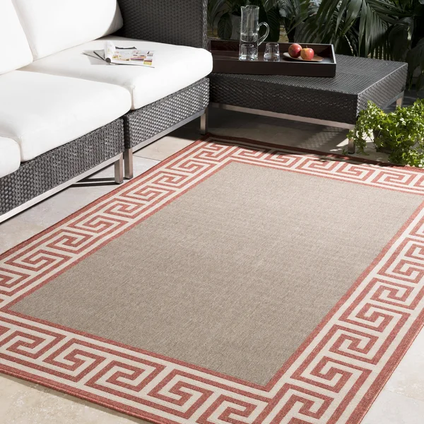 Surya Alfresco 7&3x22 Round Area Rug ALF9628-73RD