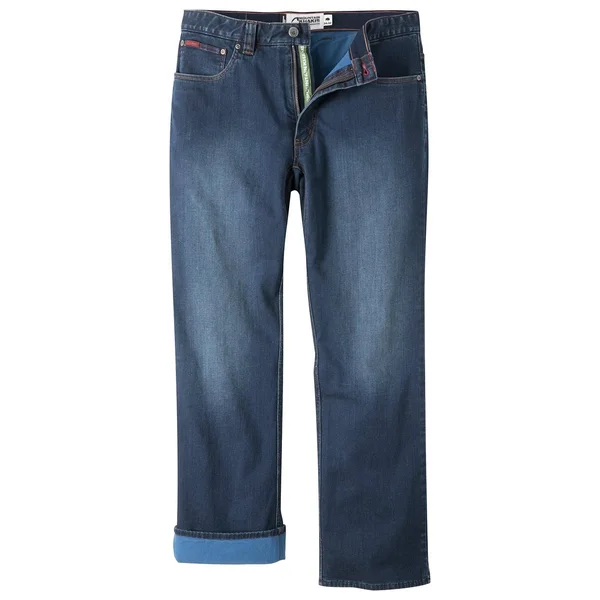 307 Lined Jeans - Men's Organic Stretch Denim Jeans, MK Medium Wash, 38w, 30i