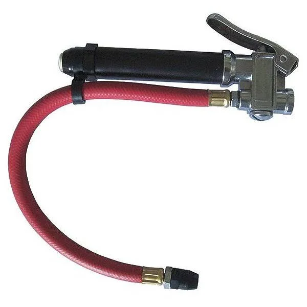 Speedaire 22YL02 Tire Inflator, 1/4 In, chrome
