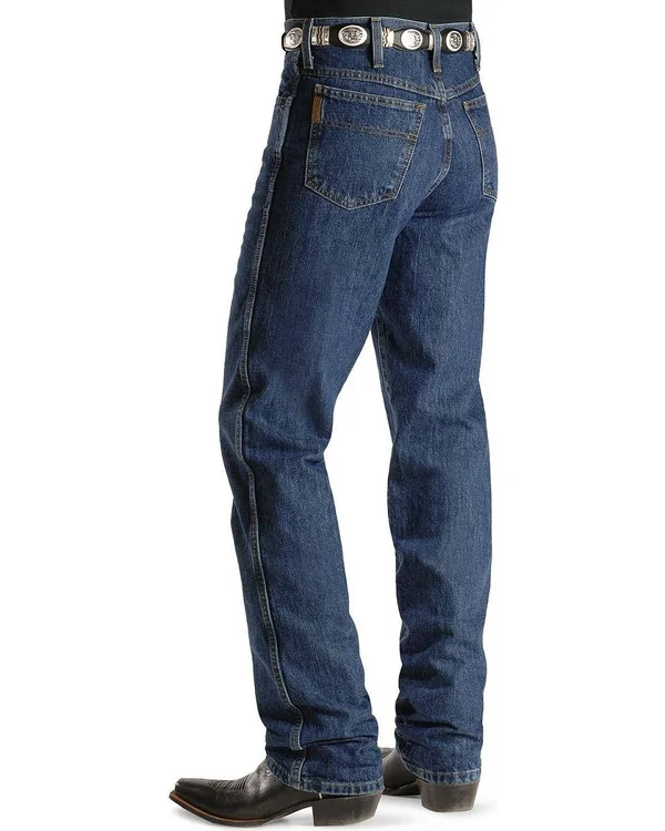 Cinch Men's Slim Fit Bronze Label Jeans - Dark Stonewash - 35x32
