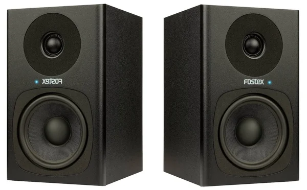 Fostex PM0.4C 2-Way Personal Active Studio Monitor with 4x22 Woofer, Pair, White