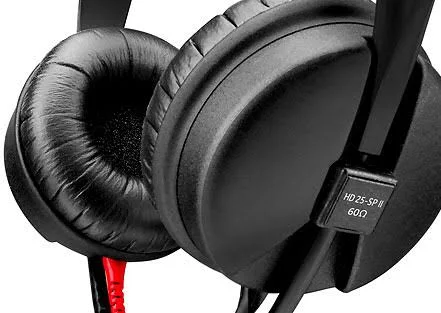 Sennheiser HD 25-SP II - Headphones - full size - wired - 3.5 mm jack