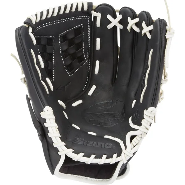 Mizuno MVP Prime SE 12.5x22 Fastpitch Softball Glove: Gmvp1250psef6 Black - Red