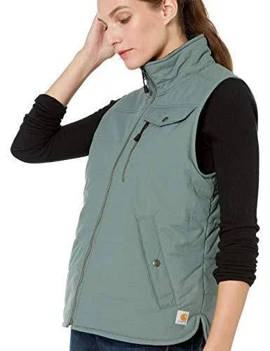 Carhartt Women's Utility Sherpa Lined Vest - Medium - Burlwood