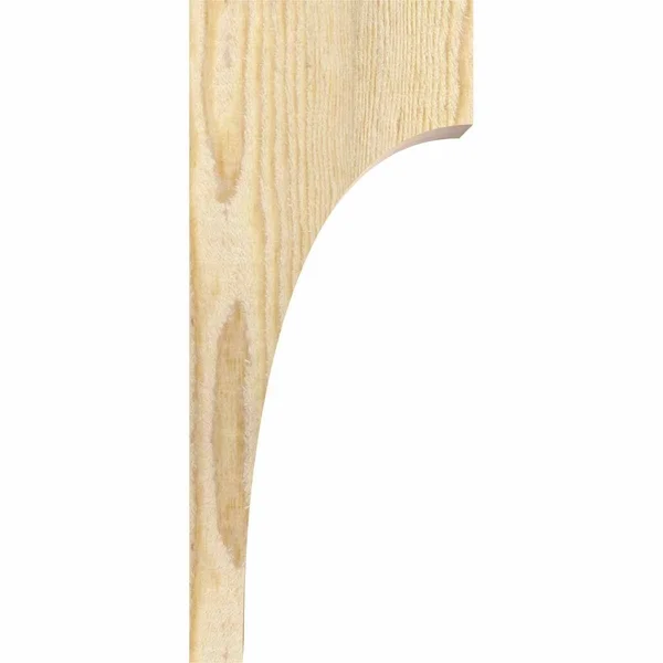 6x22W x 12x22D x 28x22H Huntington Rough Sawn Corbel - Douglas Fir