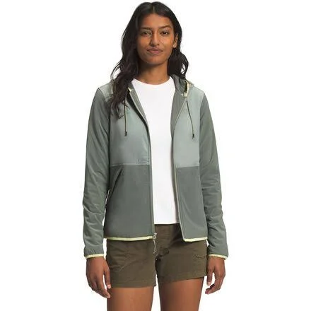 The North Face Mountain Sweatshirt Hoodie 3.0 - Women's Xs Wrought Iron/Agave Green
