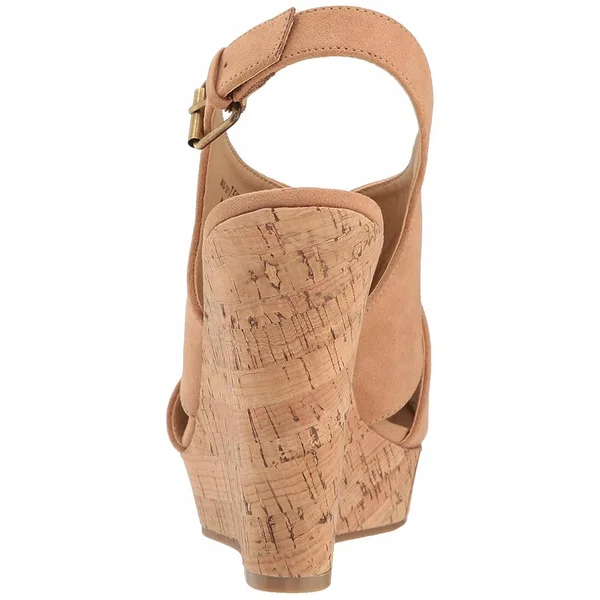 Chinese Laundry Myya Wedge Sandal - Women's - Camel Brown