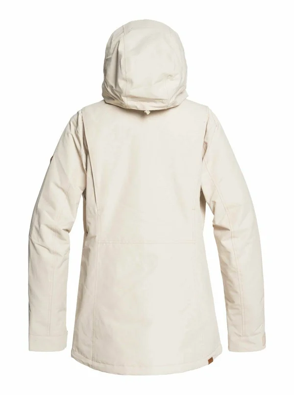 Roxy Snow Women's Andie Jacket, Oyster Gray, XL