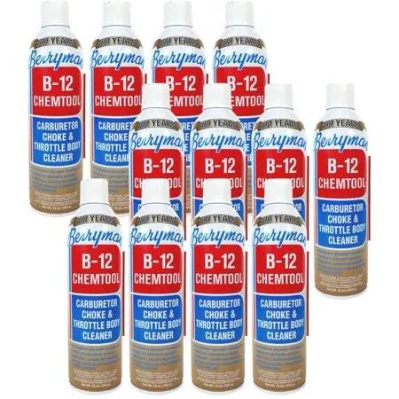 B-12 Chemtool Carburetor/Choke Cleaners - 16 oz Aero B-12 Carb/Choke Cleaner [Set of 12]