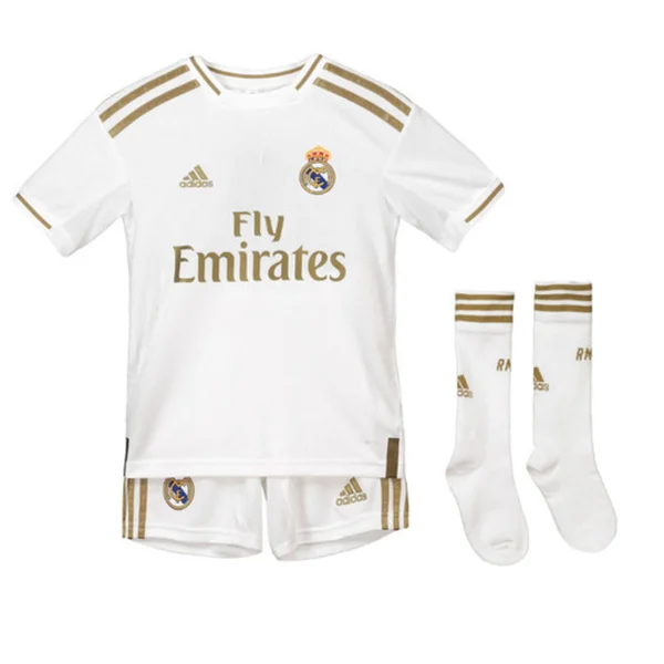 Real Madrid 2019-2020 Home Full Kit (Kids) by Teamzo