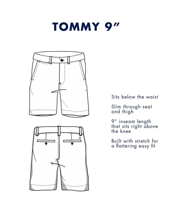 Tommy Hilfiger Men's Th Flex Stretch 9x22 Shorts, Created for Macy&s - Drizzle