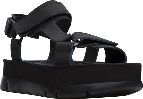 Camper Women's Oruga Up Sandal - Black