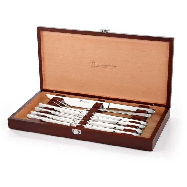 Wusthof 10-Piece Stainless Steel Carving and Steak Knife Set