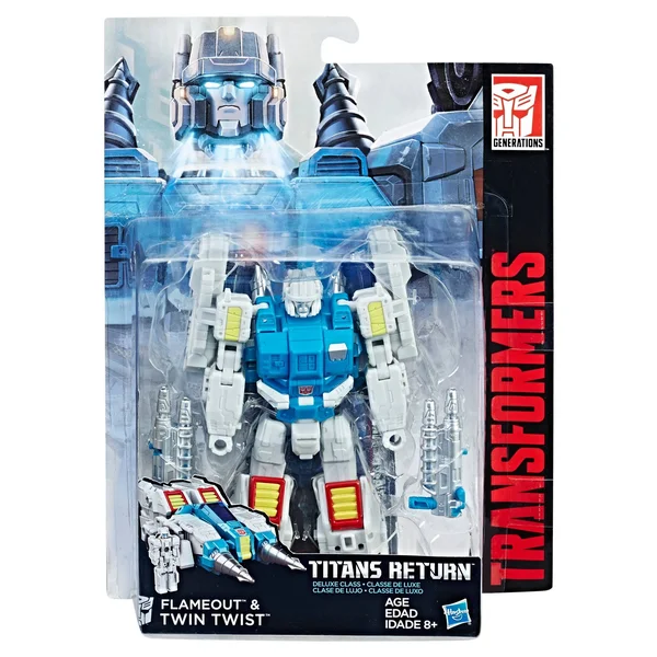 Hasbro Generations Titans Return Deluxe Twin Twist & Flameout Wave 5 - Assorted