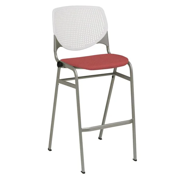 KFI Seating Kool Poly Stacking Chair with Perforated Back