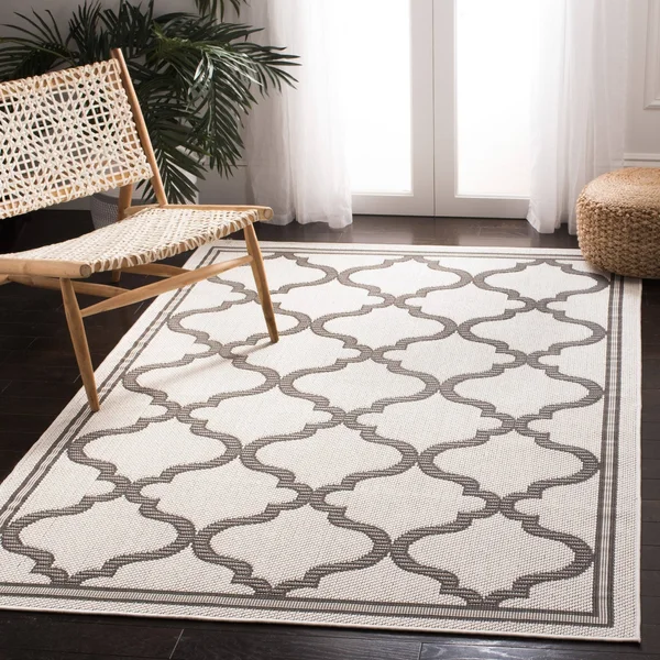 Safavieh Bermuda 810 Area Rug - Light Blue, Ivory, 6&7x22 x 6&7x22 Round