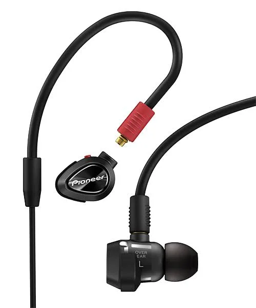 Pioneer DJE-1500 - Professional DJ In-Ear Headphones (Black)