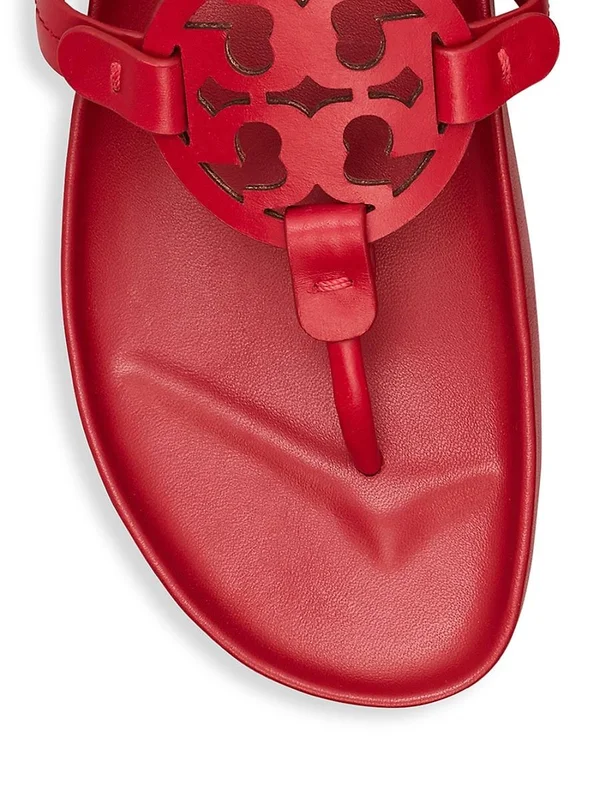 Tory Burch Women's Miller Cloud Thong Sandals - Blue - Size 8