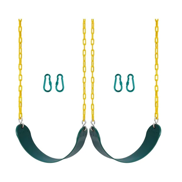 swingboatc Heavy Duty Swing Seat Pack of 2-Free 2 Carabiners