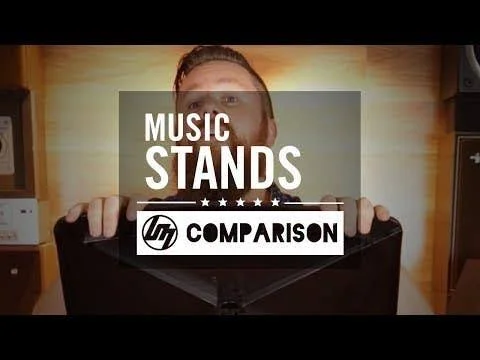 Armour MS3127BK Music Stand with Bag in Black