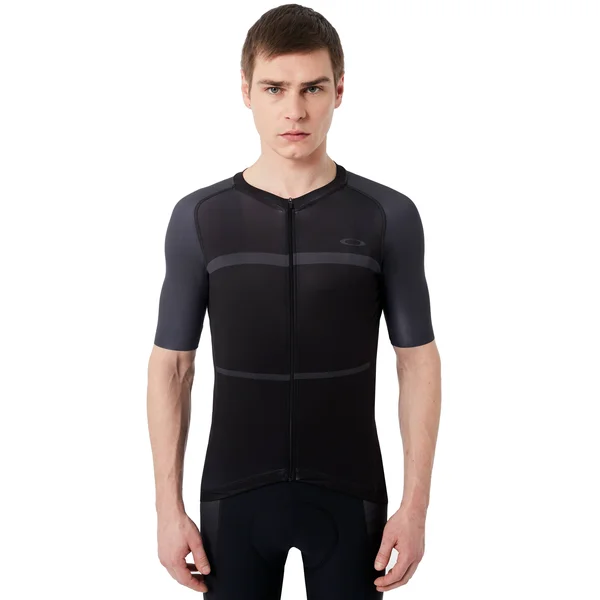 Oakley Men's Colorblock Road Jersey - Small - Blackout