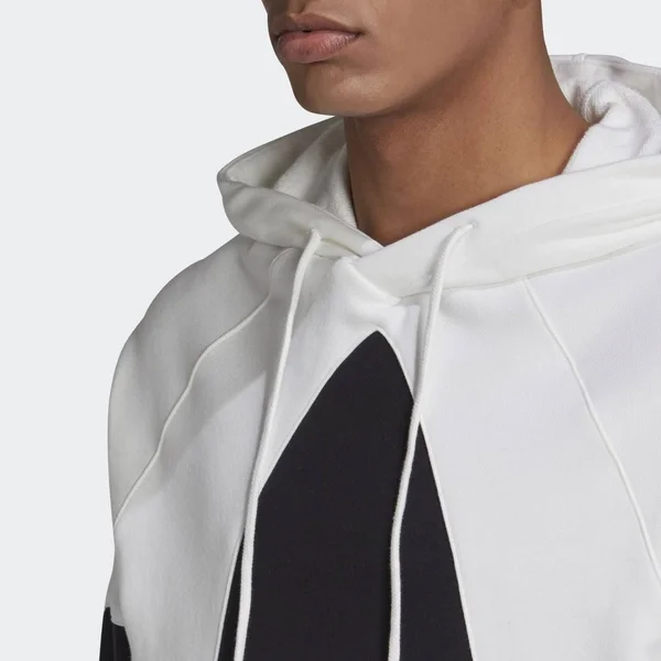 Adidas Originals Big Trefoil Hoodie White, Men's, Size: XS
