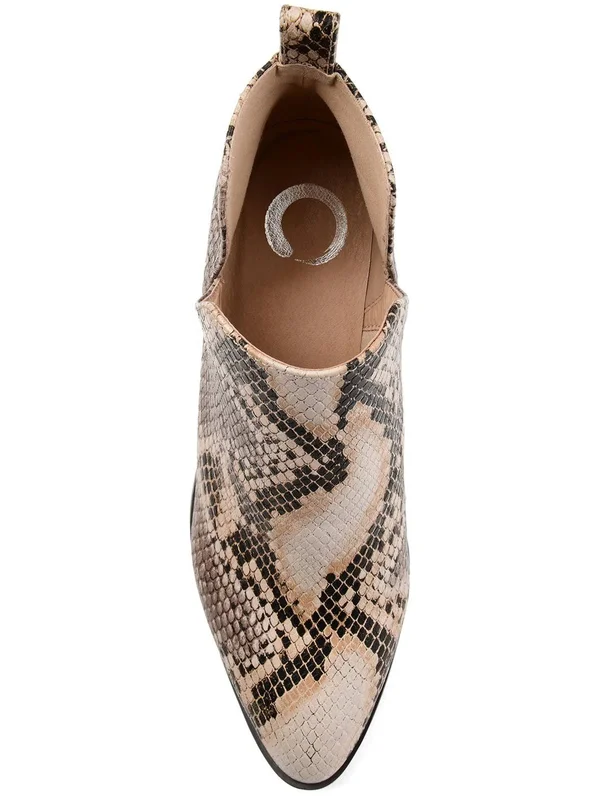 Journee Collection Women's Lola Bootie Brown 7