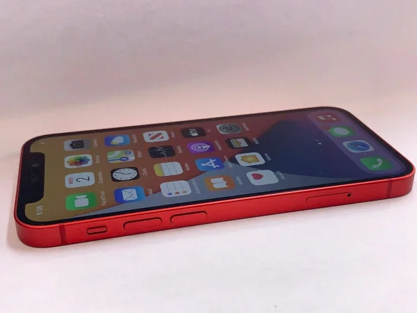 Unlocked Apple I Phone 12 Mini Red 128GB 5G Smart Phone - Atu0026t T-Mobile *NO Wifi*